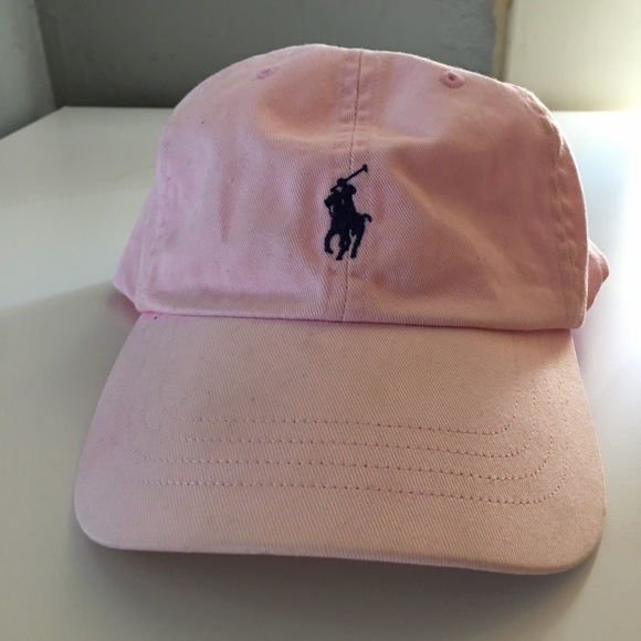 pink polo dad hat